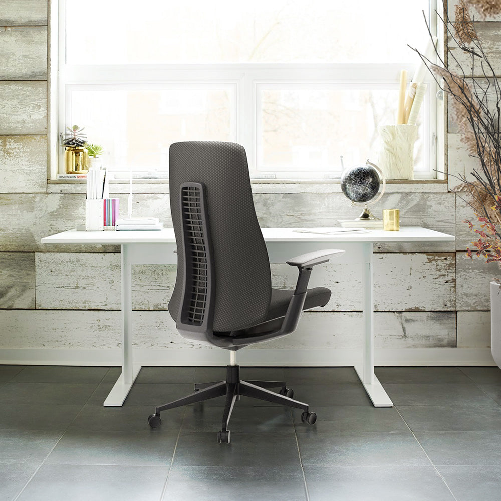 Silla Haworth Fern Negra | PRE VENTA